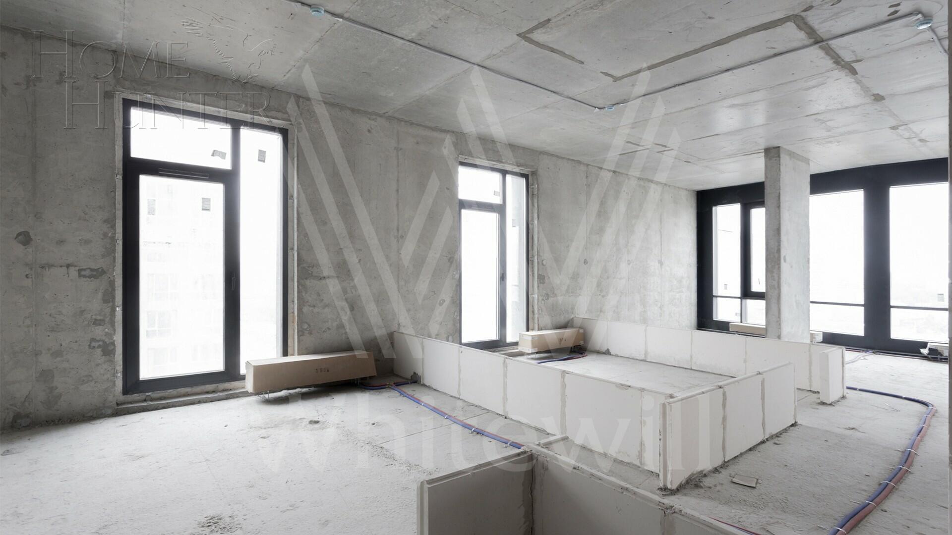 3-КОМН. КВАРТИРА БЕЗ ОТДЕЛКИ 76 М² НА 12 ЭТАЖЕ