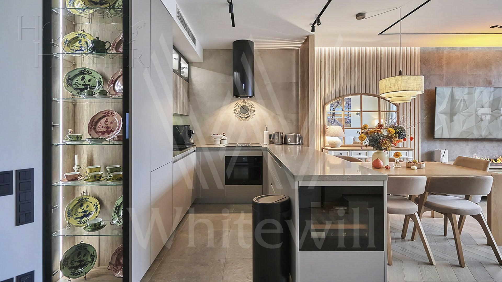 2-УРОВНЕВЫЕ АПАРТАМЕНТЫ С ОТДЕЛКОЙ 152.3 М² НА 6 ЭТАЖЕ