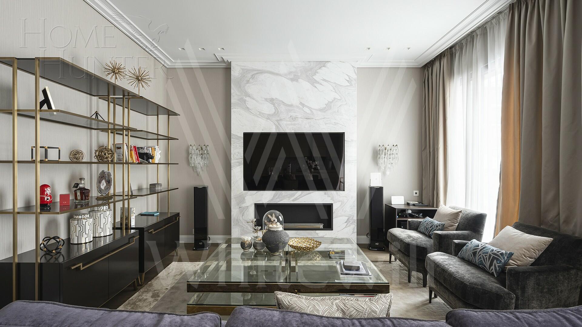 3-КОМН. АПАРТАМЕНТЫ С ОТДЕЛКОЙ 145 М² НА 3 ЭТАЖЕ