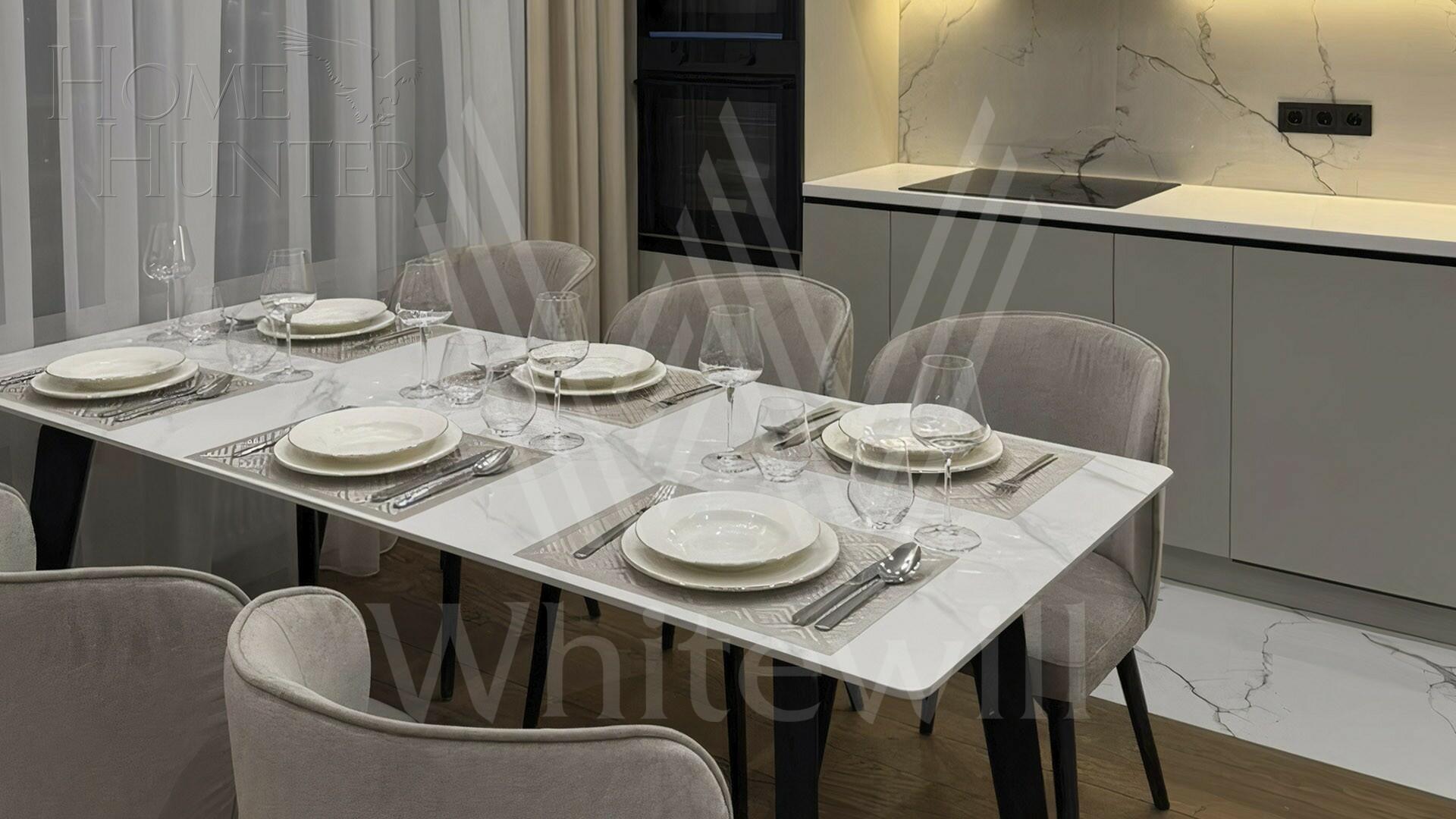 2-КОМН. КВАРТИРА С ОТДЕЛКОЙ 67 М² НА 28 ЭТАЖЕ