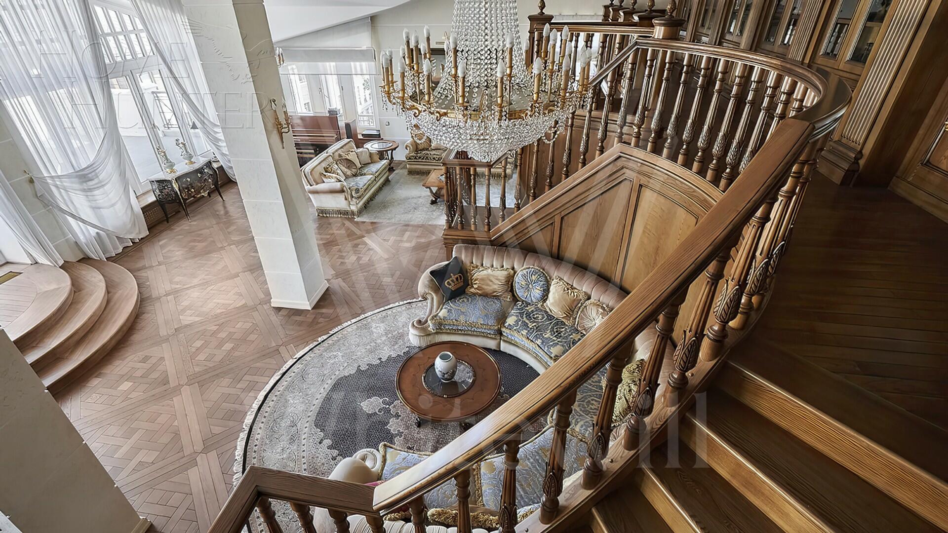 2-УРОВНЕВЫЙ ПЕНТХАУС С ОТДЕЛКОЙ 584 М² НА 5 ЭТАЖЕ