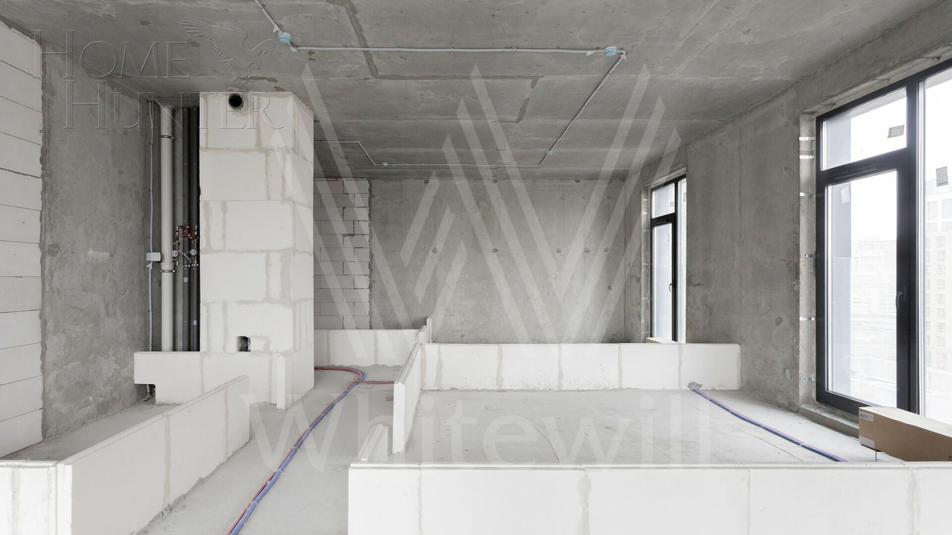 3-КОМН. КВАРТИРА БЕЗ ОТДЕЛКИ 76 М² НА 12 ЭТАЖЕ