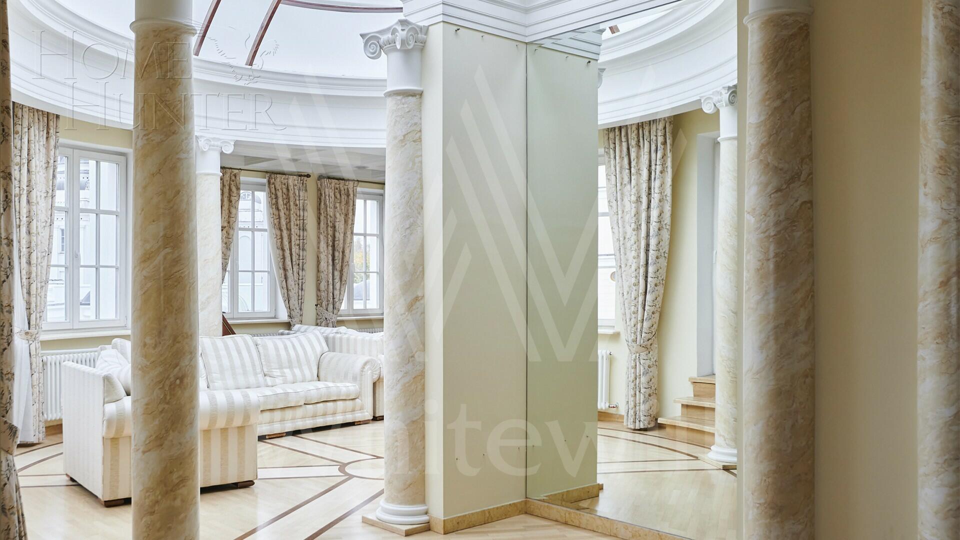 3-КОМН. ПЕНТХАУС С ОТДЕЛКОЙ 183.2 М² НА 5 ЭТАЖЕ