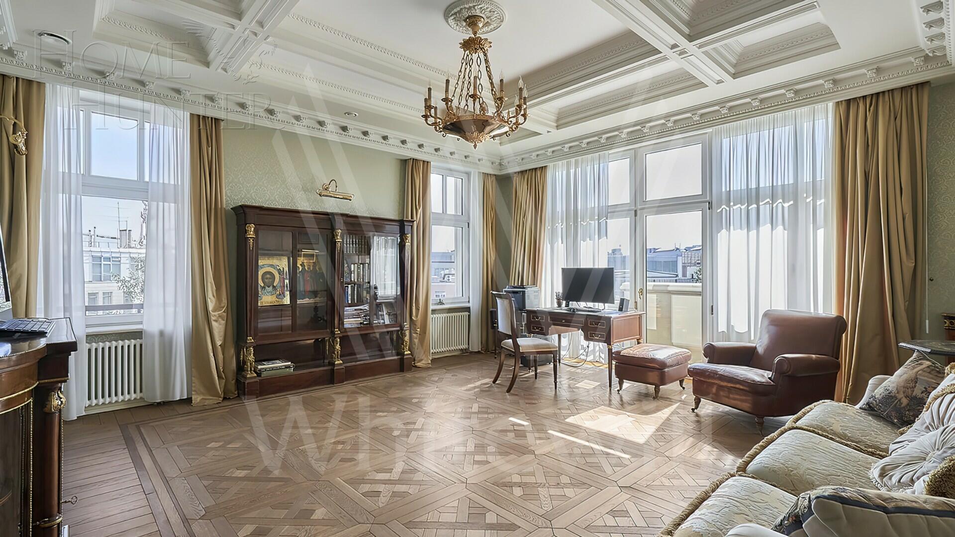 2-УРОВНЕВЫЙ ПЕНТХАУС С ОТДЕЛКОЙ 584 М² НА 5 ЭТАЖЕ