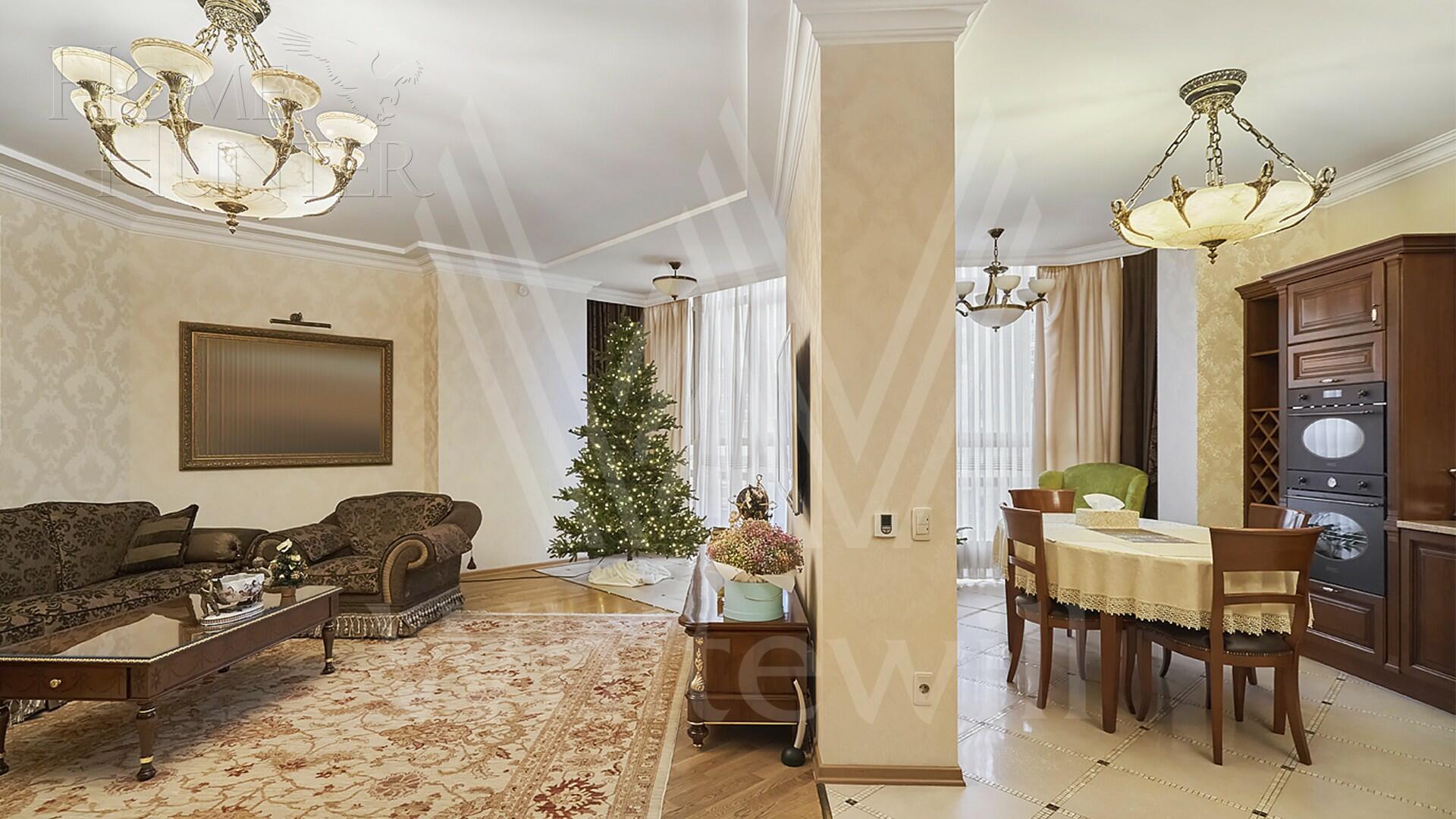 4-КОМН. КВАРТИРА С ОТДЕЛКОЙ 150 М² НА 3 ЭТАЖЕ