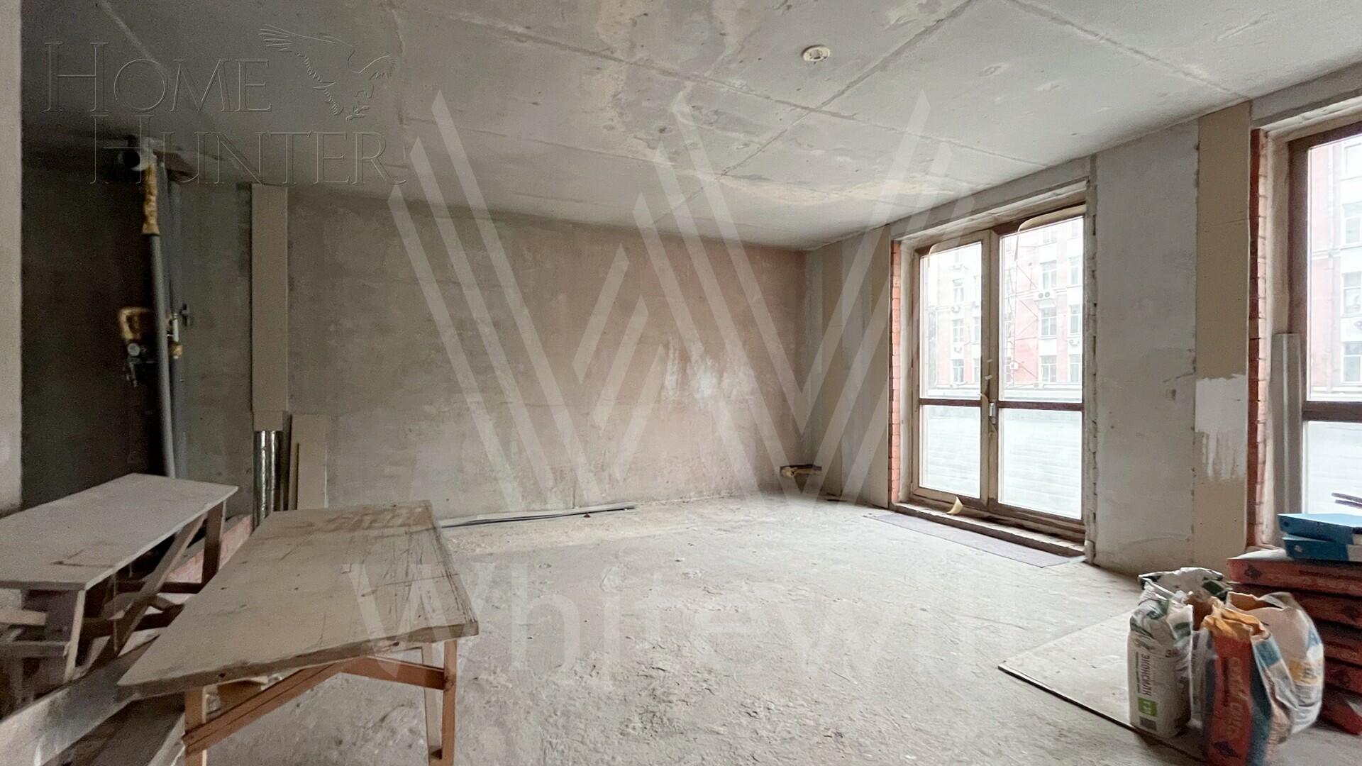 5-КОМН. КВАРТИРА БЕЗ ОТДЕЛКИ 250 М² НА 2 ЭТАЖЕ