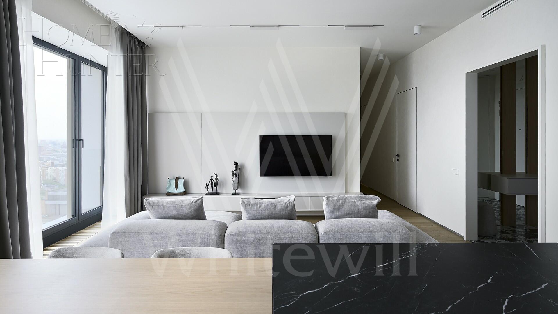 3-КОМН. КВАРТИРА С ОТДЕЛКОЙ 98 М² НА 35 ЭТАЖЕ