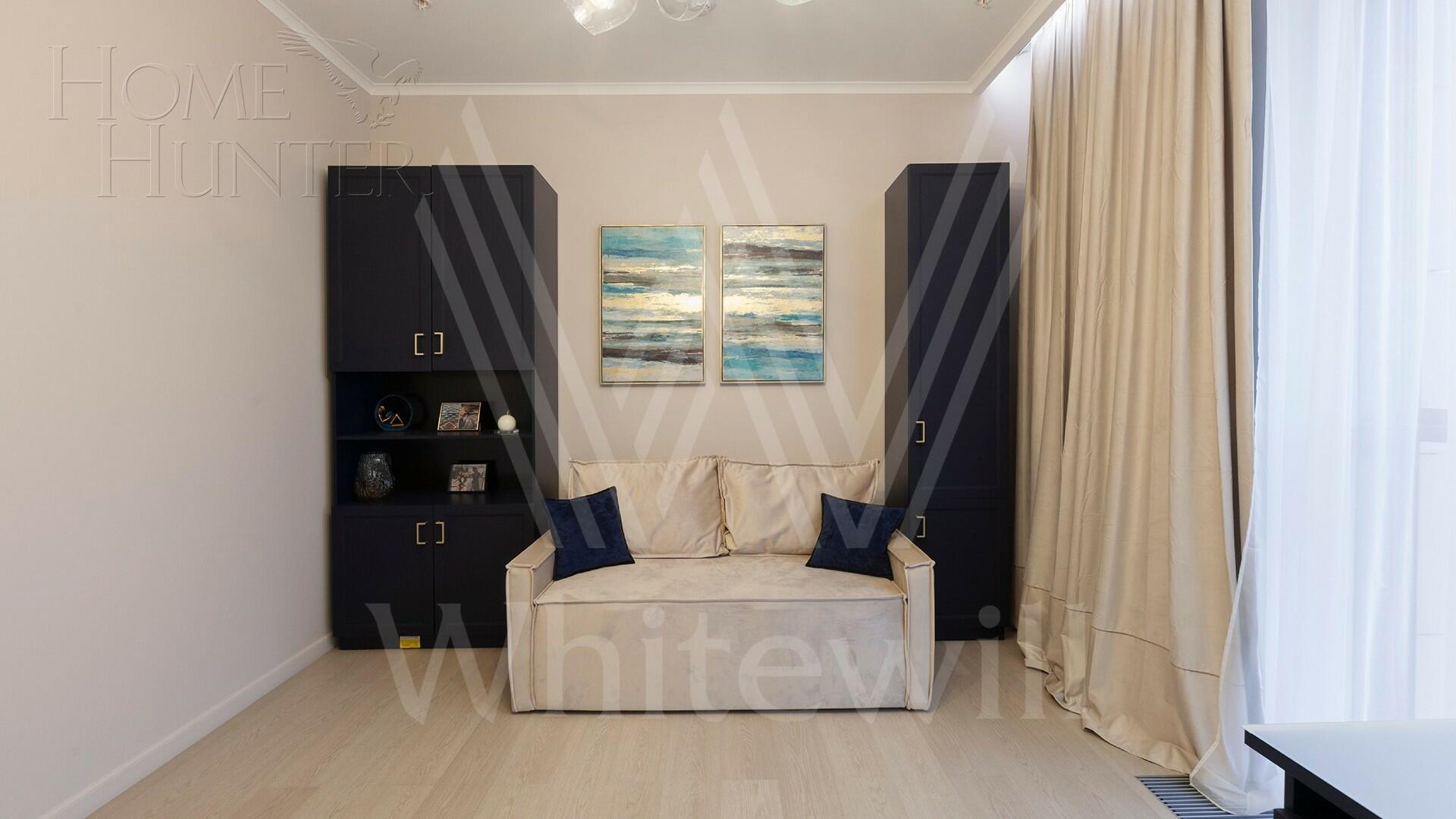 4-КОМН. АПАРТАМЕНТЫ С ОТДЕЛКОЙ 124 М² НА 21 ЭТАЖЕ