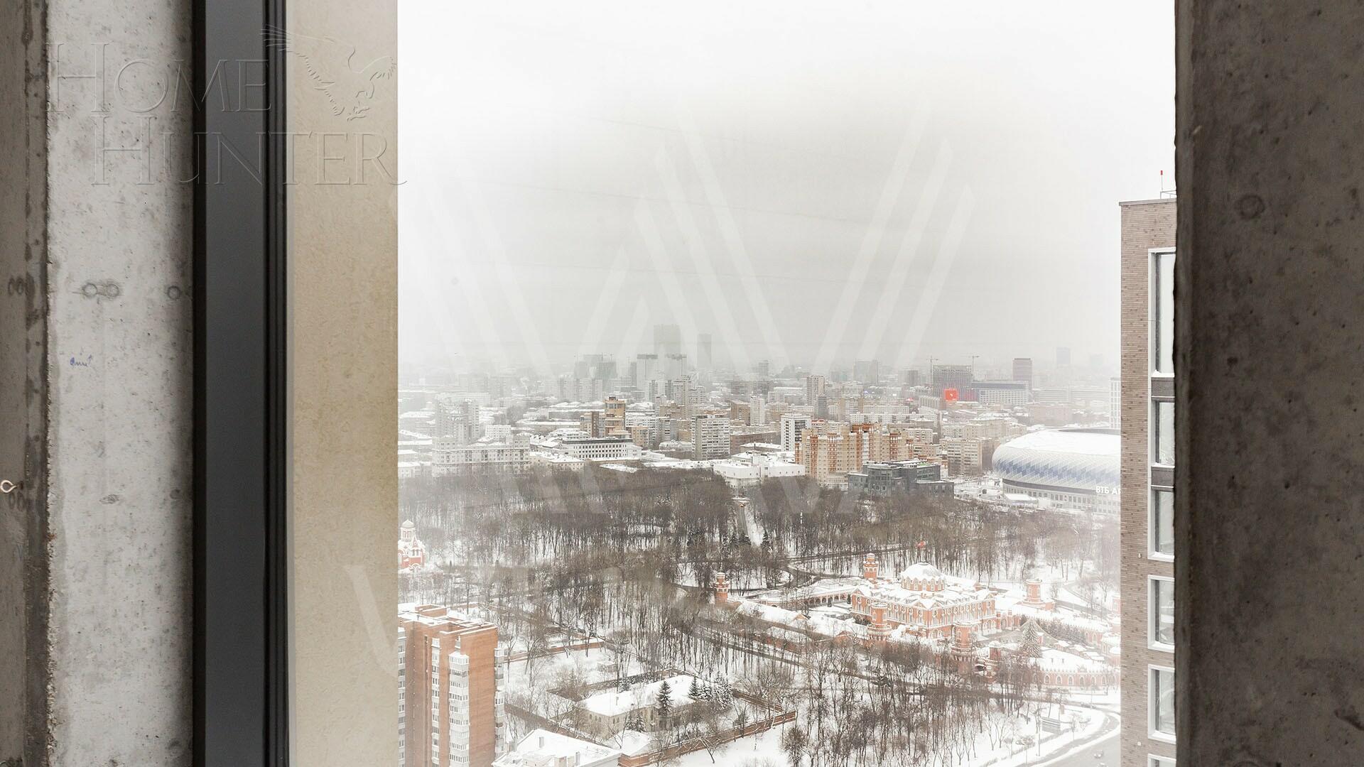 5-КОМН. ПЕНТХАУС БЕЗ ОТДЕЛКИ 187.2 М² НА 37 ЭТАЖЕ