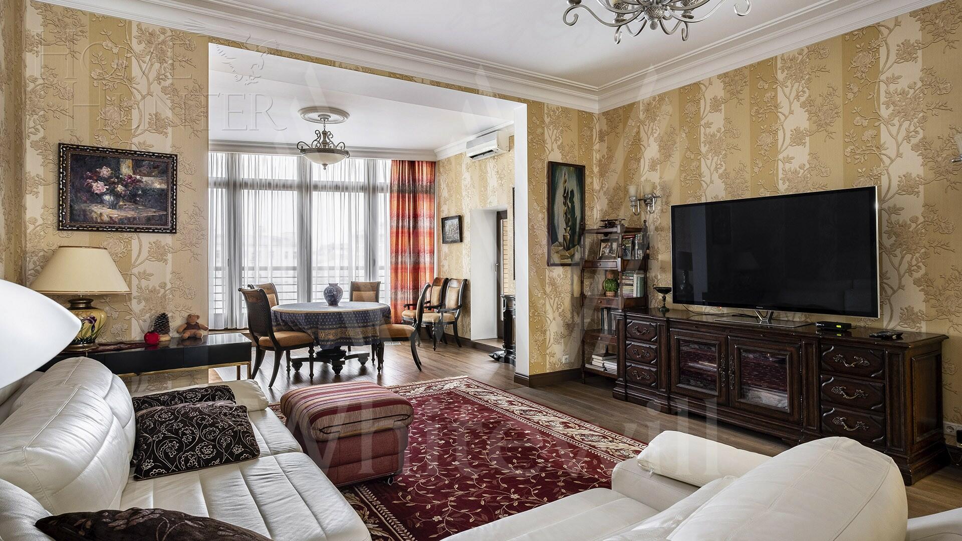 3-КОМН. АПАРТАМЕНТЫ С ОТДЕЛКОЙ 146 М² НА 5 ЭТАЖЕ