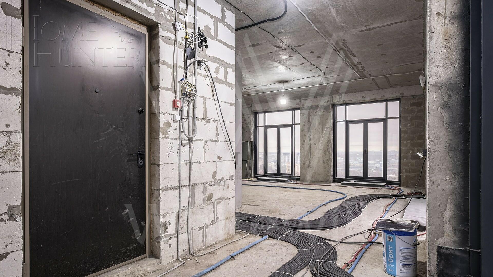 4-КОМН. КВАРТИРА БЕЗ ОТДЕЛКИ 300 М² НА 24 ЭТАЖЕ