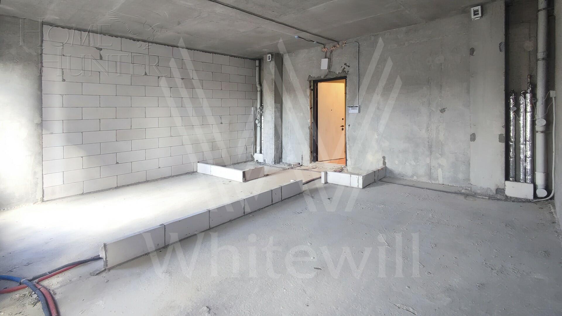 1-КОМН. КВАРТИРА БЕЗ ОТДЕЛКИ 46 М² НА 15 ЭТАЖЕ