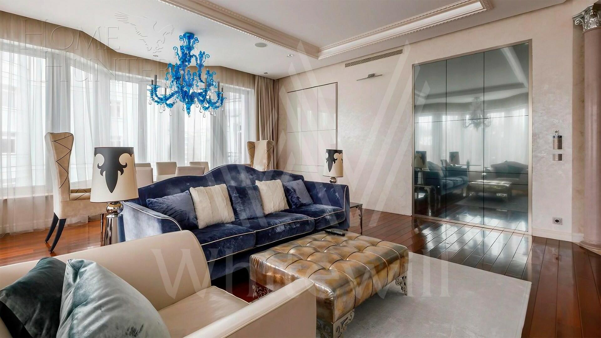 4-КОМН. КВАРТИРА С ОТДЕЛКОЙ 234 М² НА 4 ЭТАЖЕ