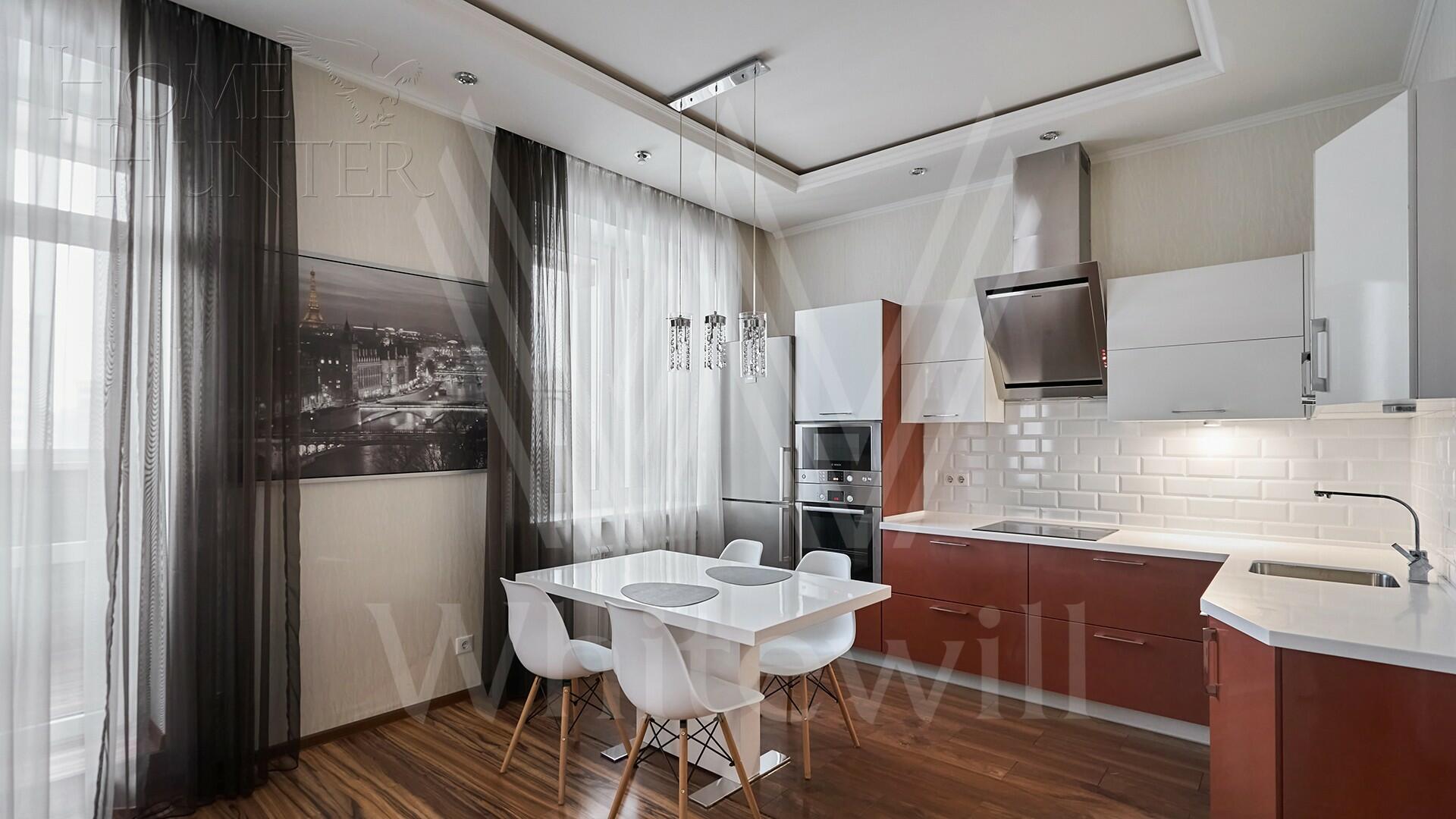 2-КОМН. КВАРТИРА С ОТДЕЛКОЙ 56 М² НА 15 ЭТАЖЕ