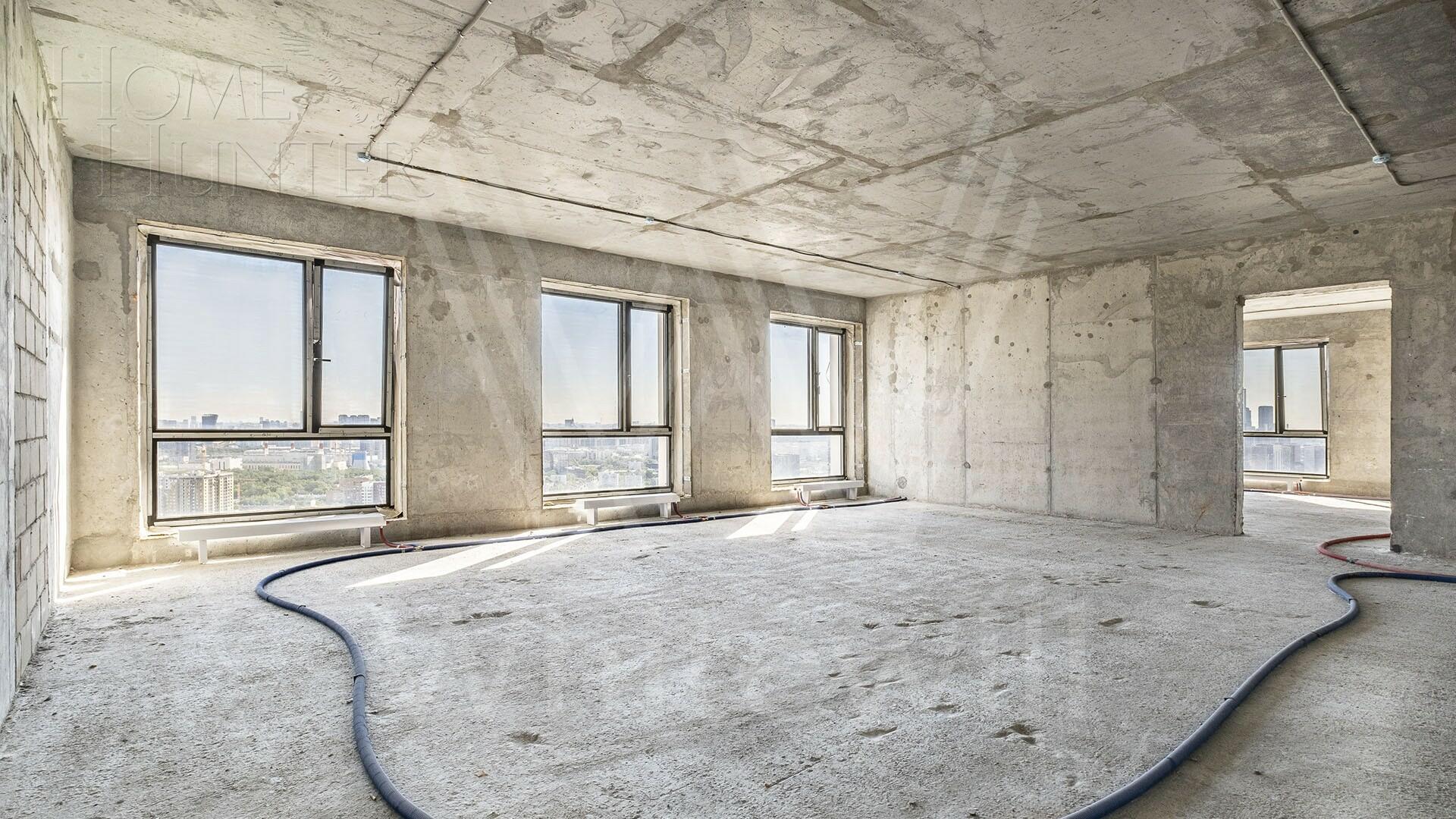 4-КОМН. КВАРТИРА БЕЗ ОТДЕЛКИ 121.9 М² НА 40 ЭТАЖЕ