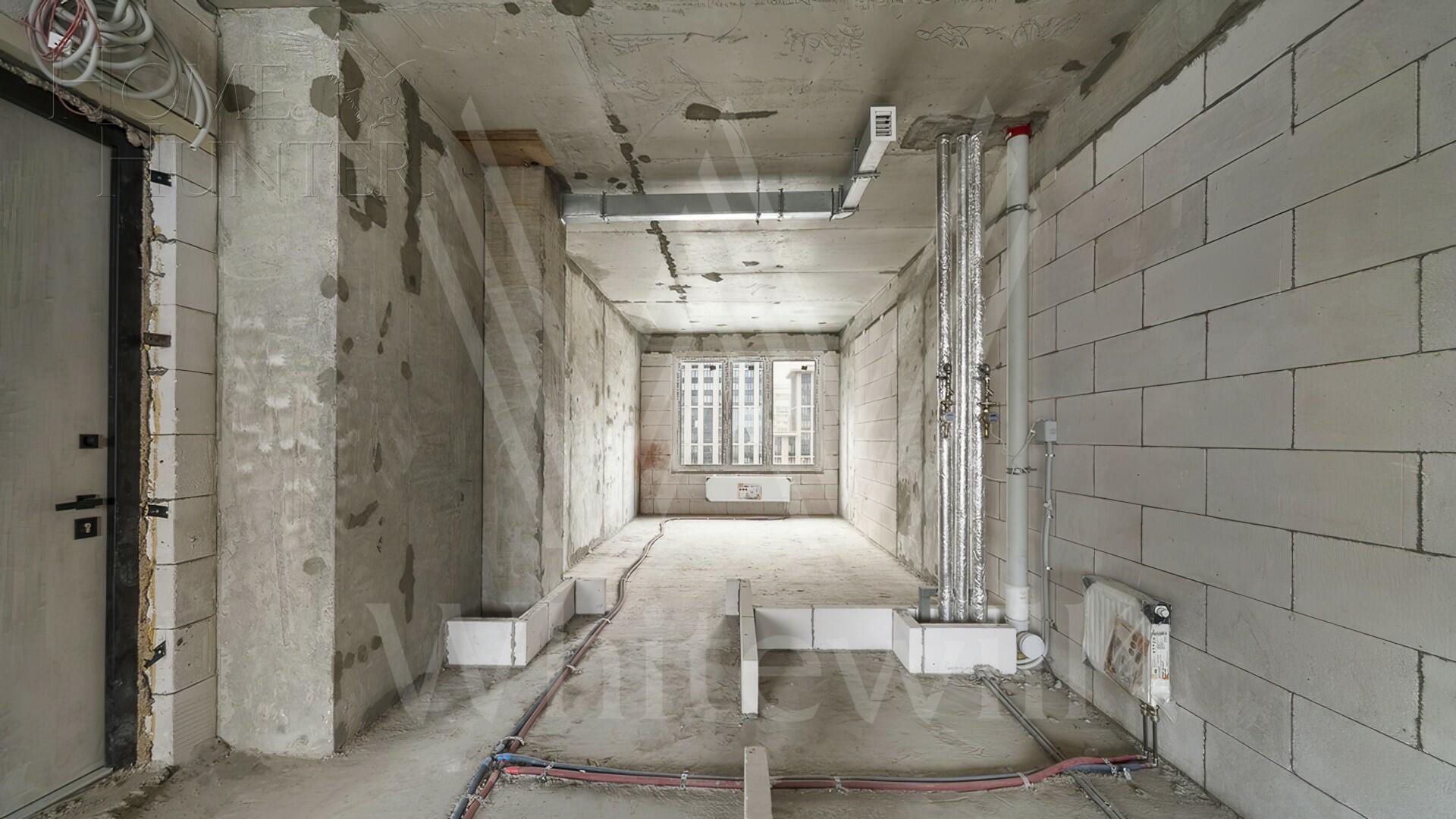 2-КОМН. КВАРТИРА БЕЗ ОТДЕЛКИ 74 М² НА 9 ЭТАЖЕ