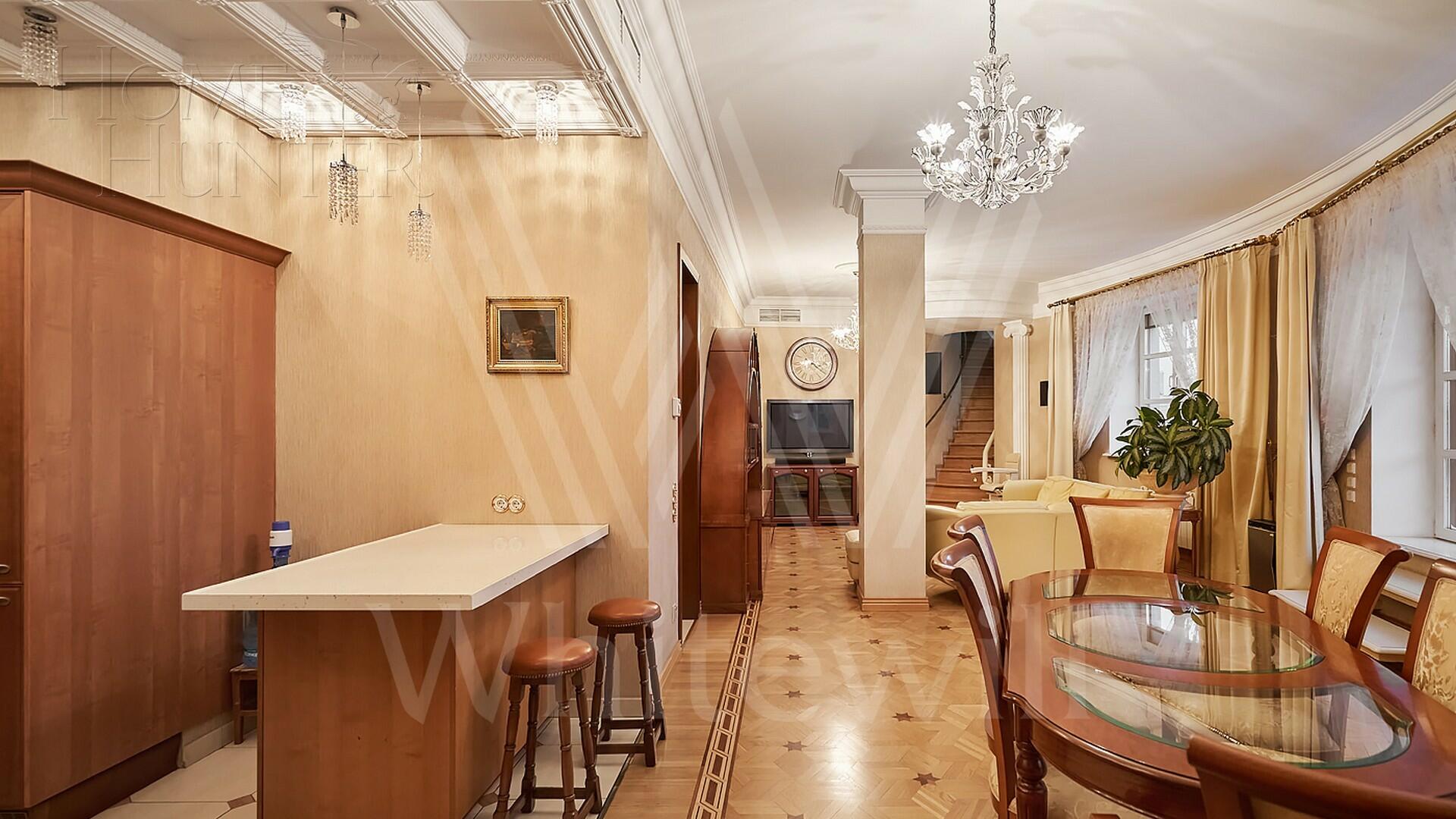 2-УРОВНЕВЫЙ ПЕНТХАУС С ОТДЕЛКОЙ 308 М² НА 7 ЭТАЖЕ