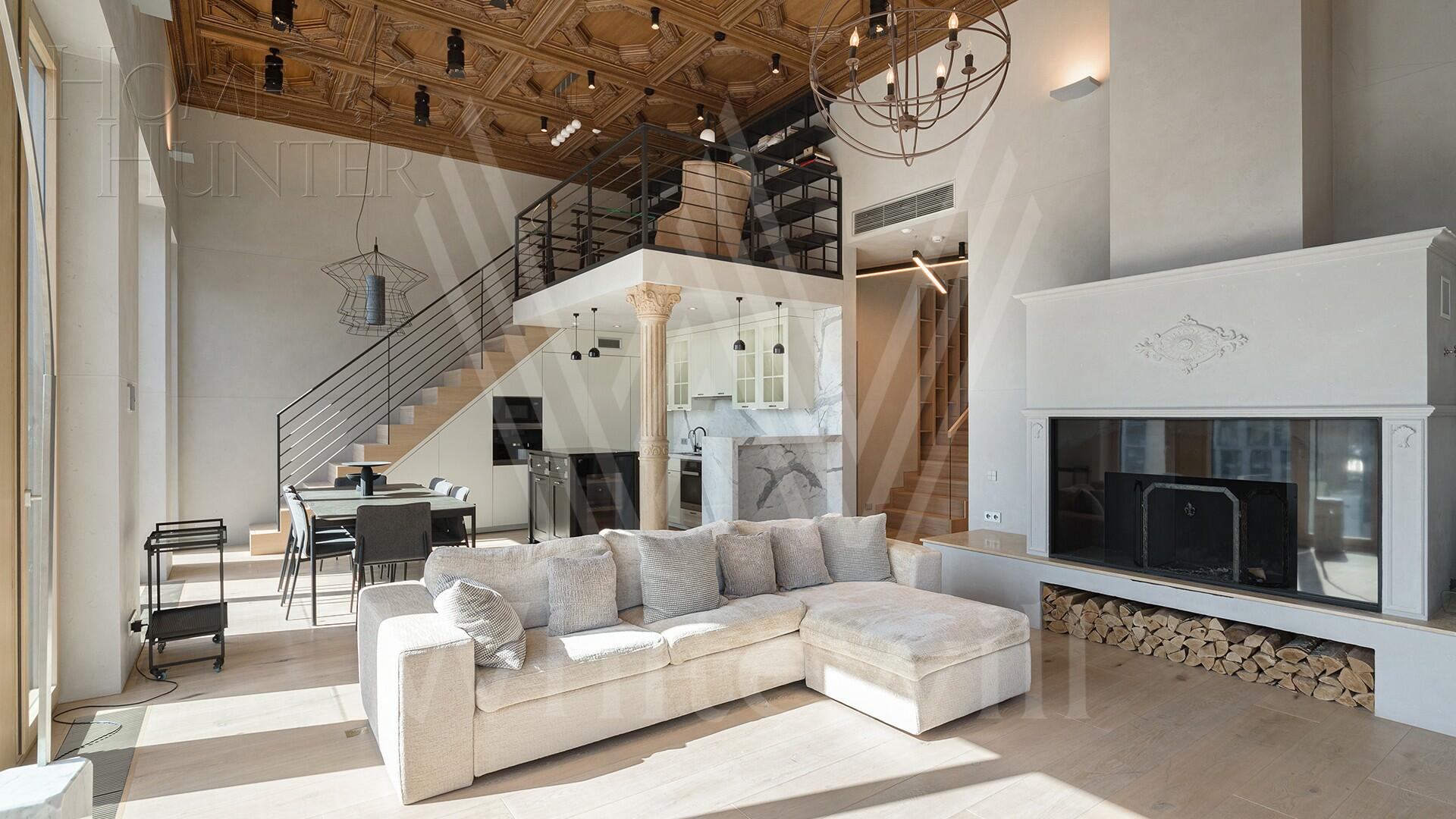 2-УРОВНЕВЫЙ ПЕНТХАУС С ОТДЕЛКОЙ 303 М² НА 11 ЭТАЖЕ