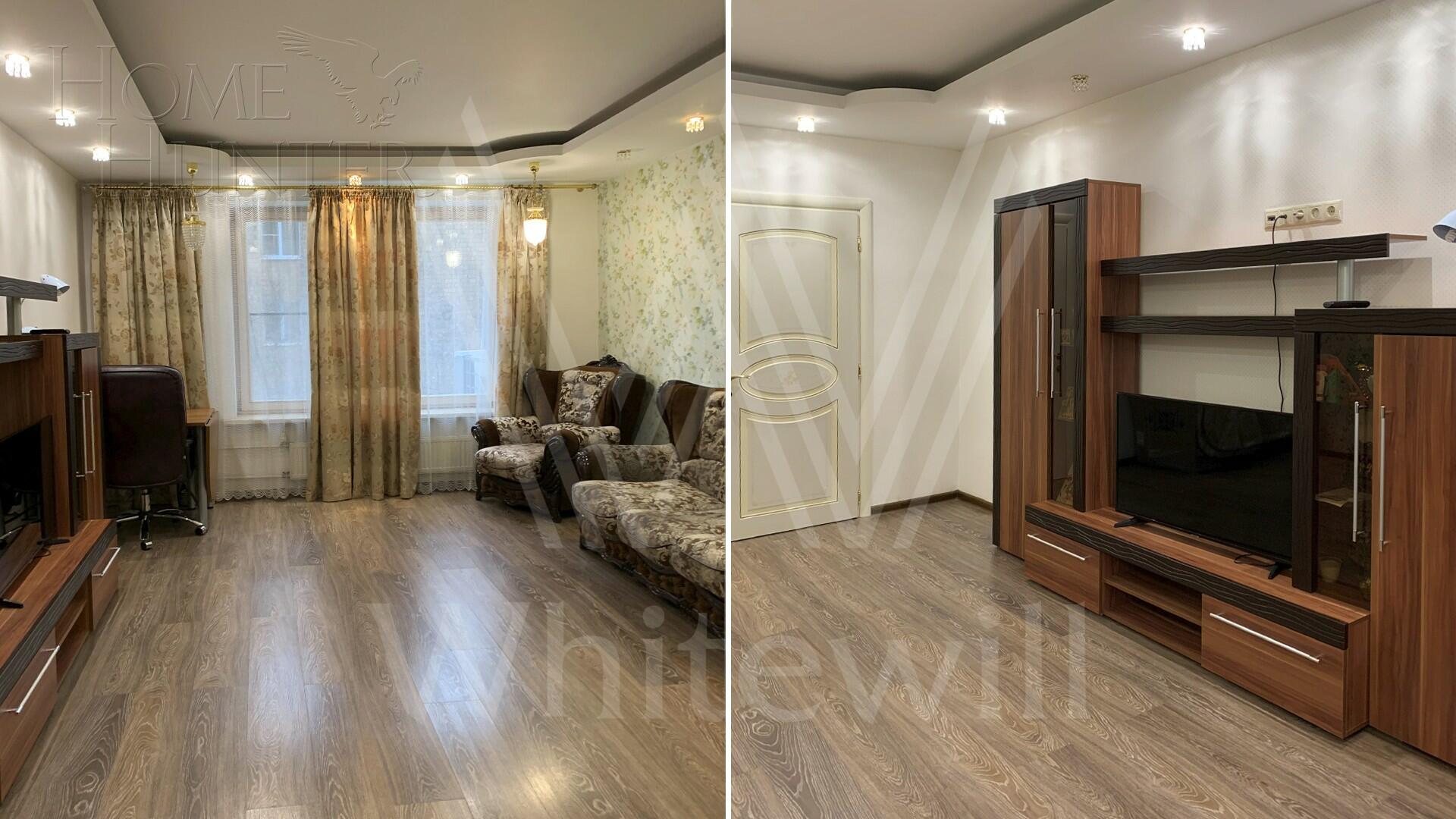 3-КОМН. КВАРТИРА С ОТДЕЛКОЙ 104 М² НА 3 ЭТАЖЕ