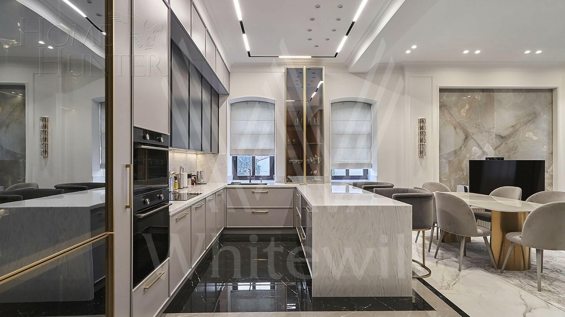 3-КОМН. АПАРТАМЕНТЫ С ОТДЕЛКОЙ 125.5 М² НА 3 ЭТАЖЕ