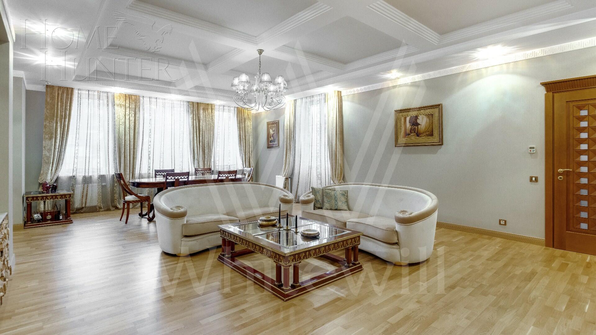 3-КОМН. КВАРТИРА С ОТДЕЛКОЙ 194 М² НА 2 ЭТАЖЕ