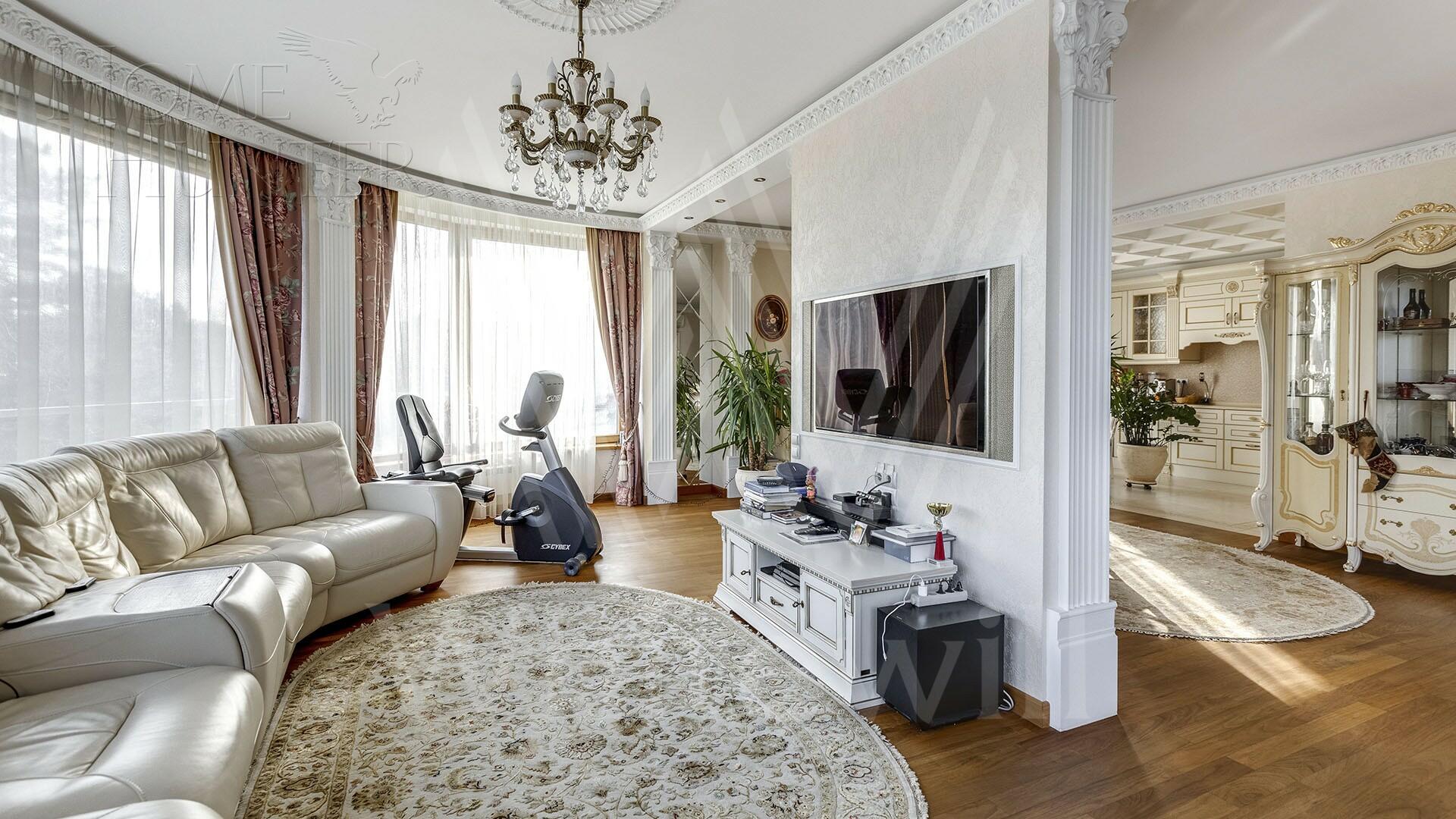 4-КОМН. КВАРТИРА С ОТДЕЛКОЙ 189.3 М² НА 5 ЭТАЖЕ