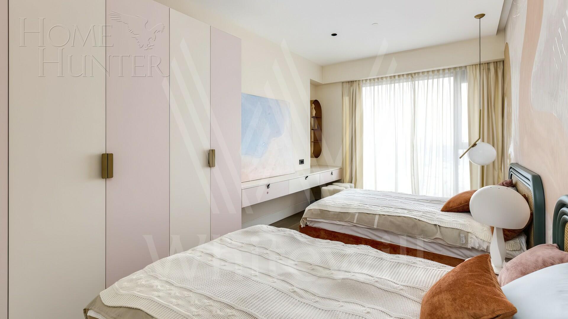 3-КОМН. АПАРТАМЕНТЫ С ОТДЕЛКОЙ 128.2 М² НА 18 ЭТАЖЕ