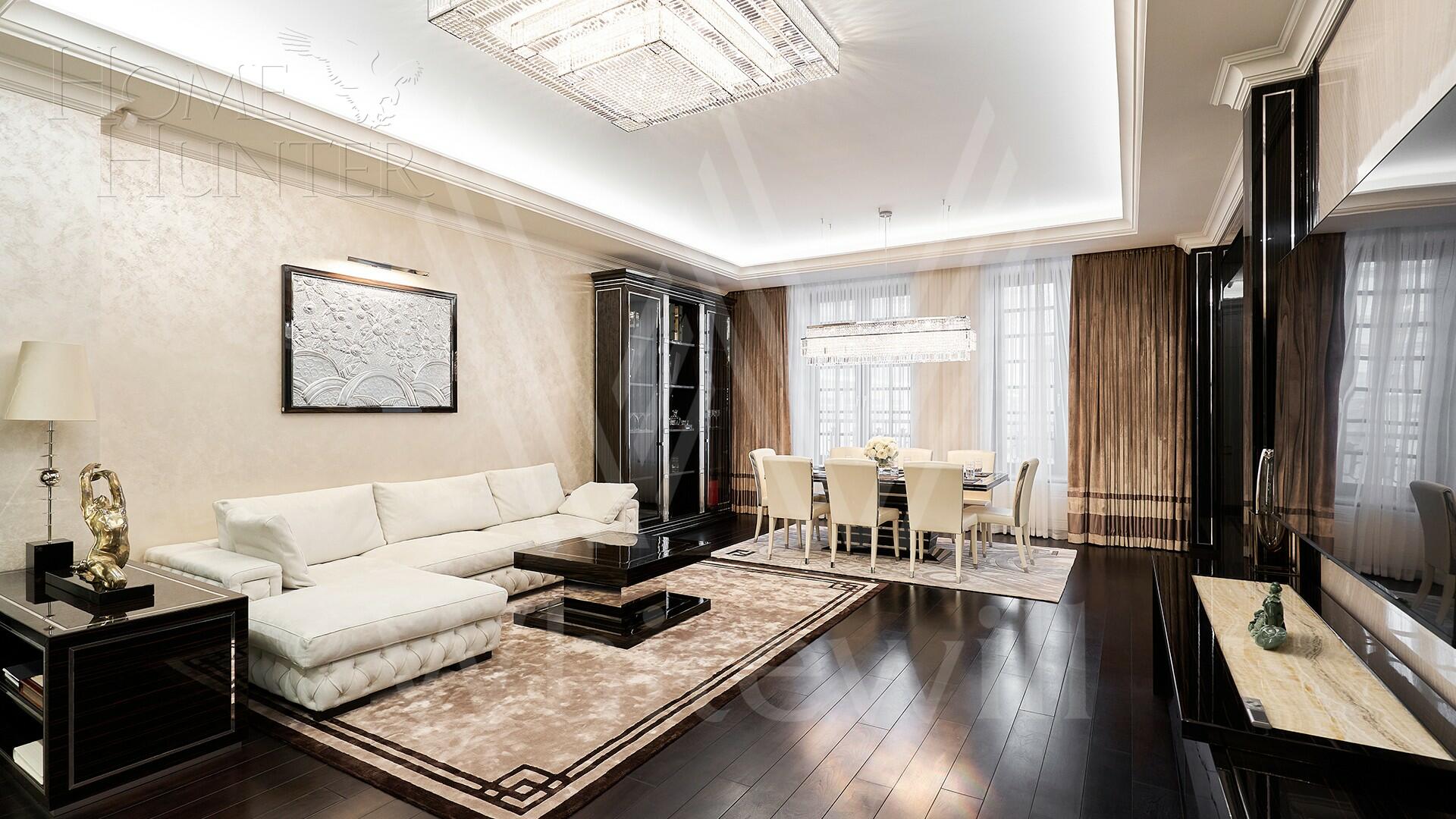 4-КОМН. КВАРТИРА С ОТДЕЛКОЙ 227 М² НА 3 ЭТАЖЕ