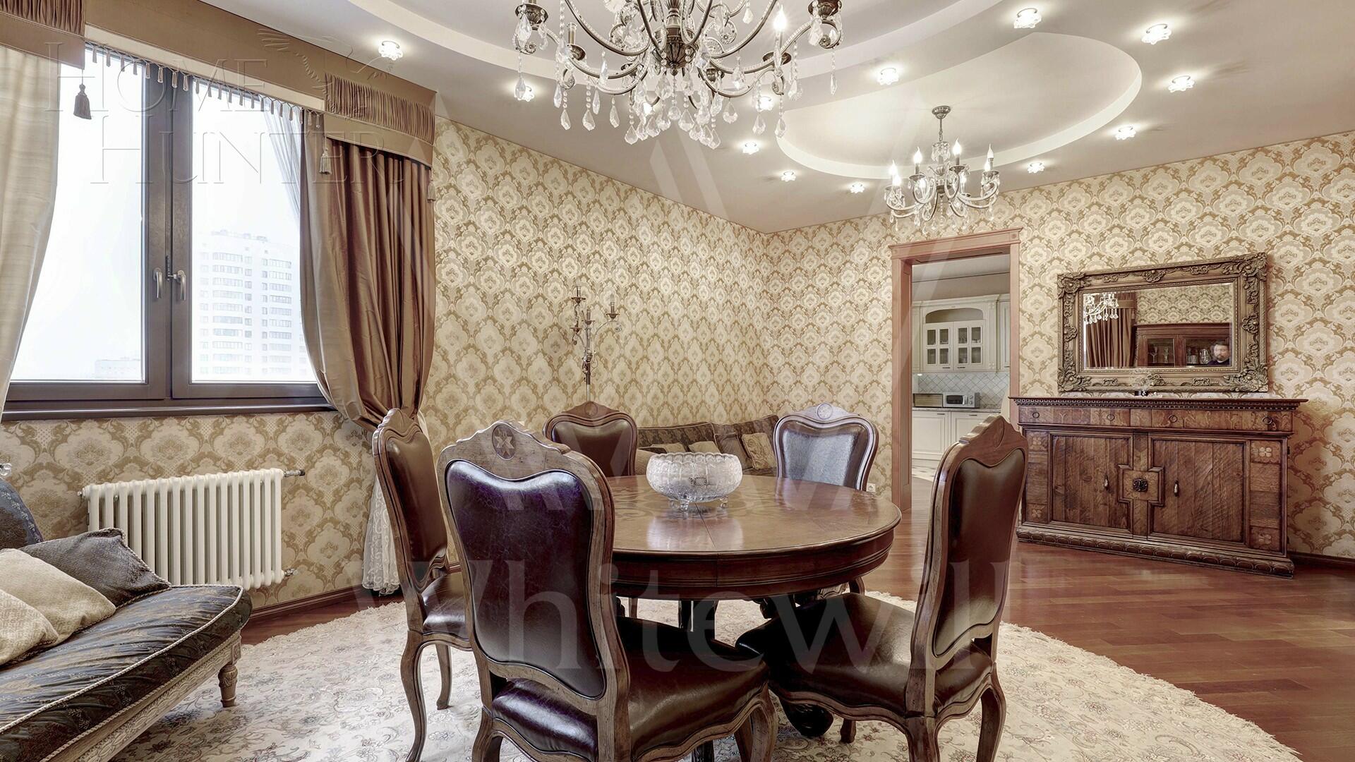 4-КОМН. КВАРТИРА С ОТДЕЛКОЙ 177.8 М² НА 7 ЭТАЖЕ