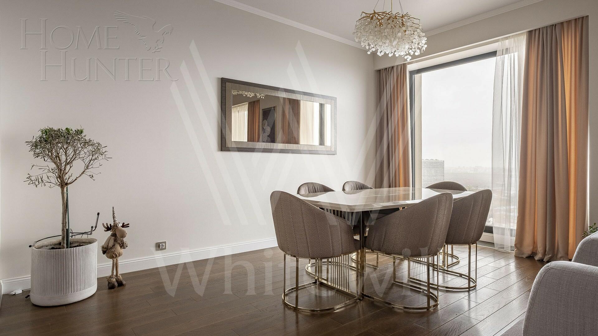 2-КОМН. КВАРТИРА С ОТДЕЛКОЙ 72.8 М² НА 28 ЭТАЖЕ