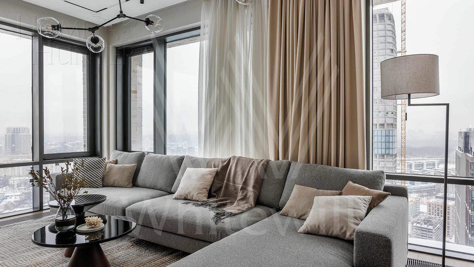 4-КОМН. КВАРТИРА С ОТДЕЛКОЙ 141.2 М² НА 39 ЭТАЖЕ