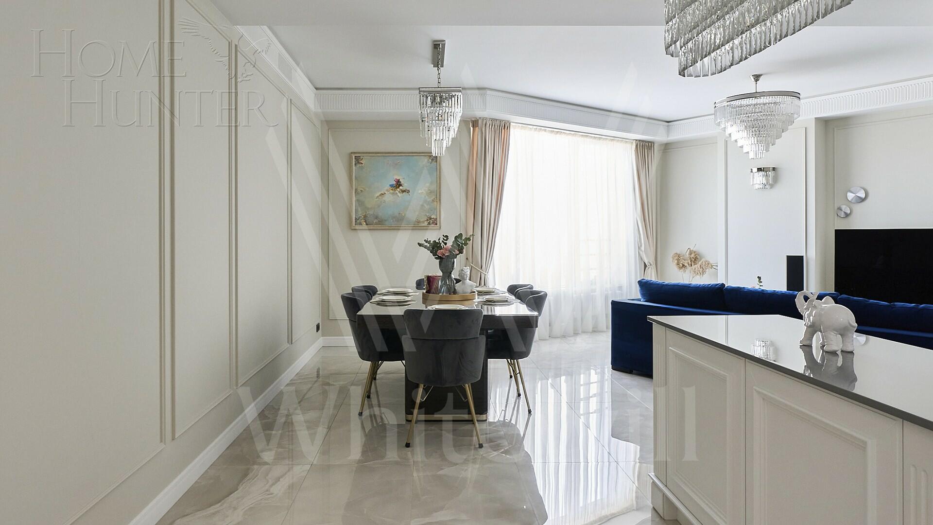 3-КОМН. АПАРТАМЕНТЫ С ОТДЕЛКОЙ 118 М² НА 9 ЭТАЖЕ