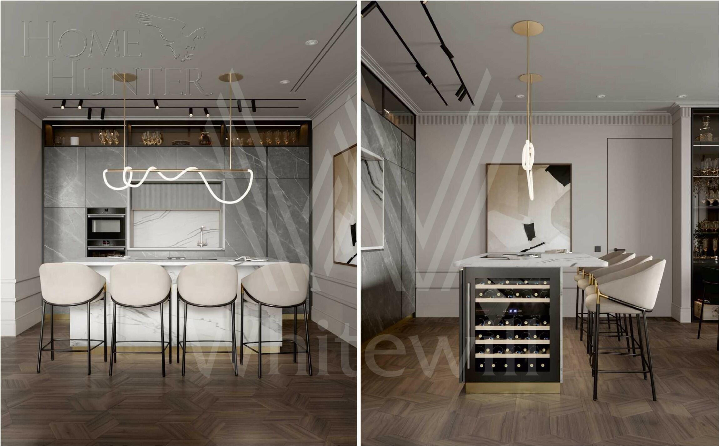 4-КОМН. КВАРТИРА БЕЗ ОТДЕЛКИ 300 М² НА 24 ЭТАЖЕ