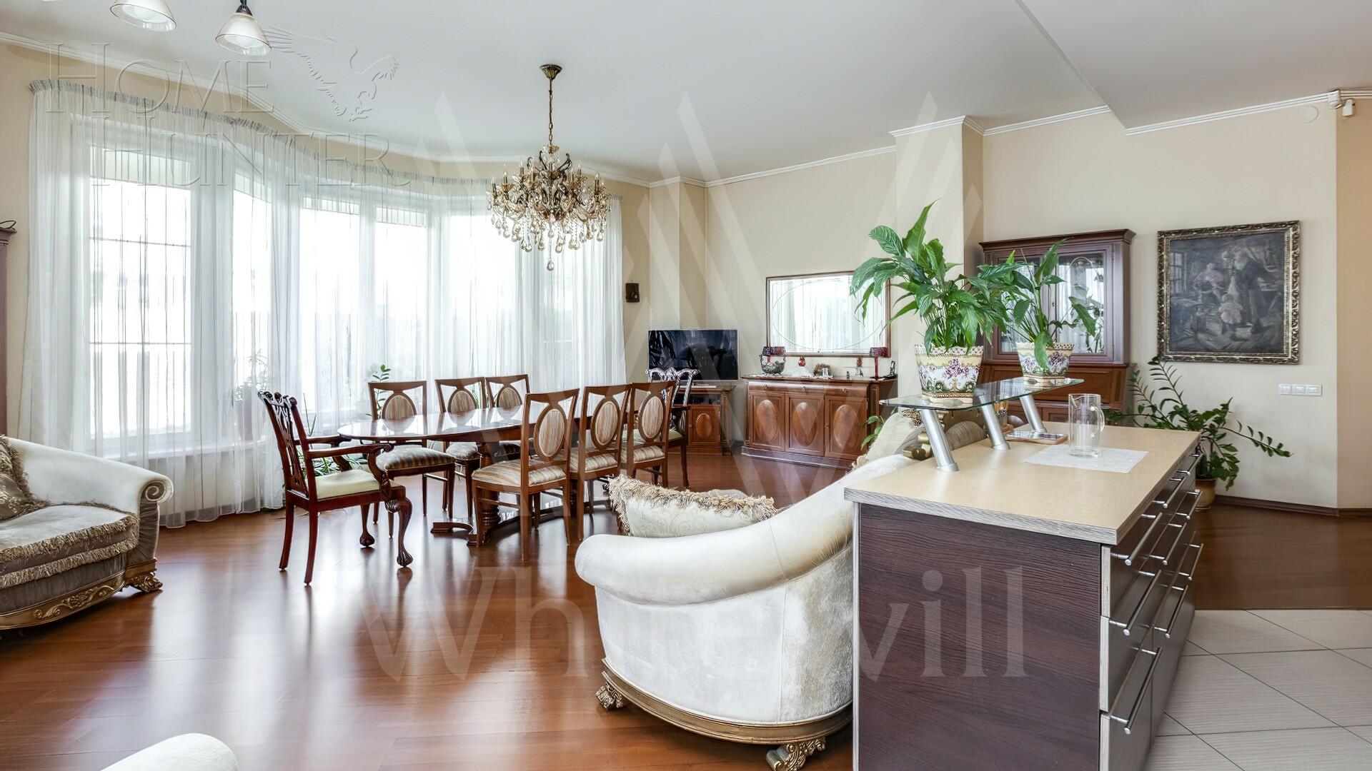 4-КОМН. КВАРТИРА С ОТДЕЛКОЙ 162.1 М² НА 2 ЭТАЖЕ