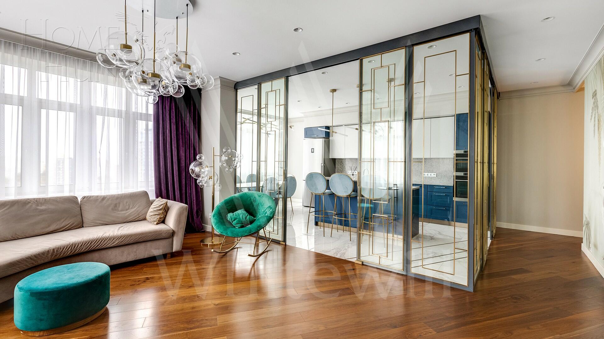 3-КОМН. КВАРТИРА С ОТДЕЛКОЙ 125 М² НА 17 ЭТАЖЕ