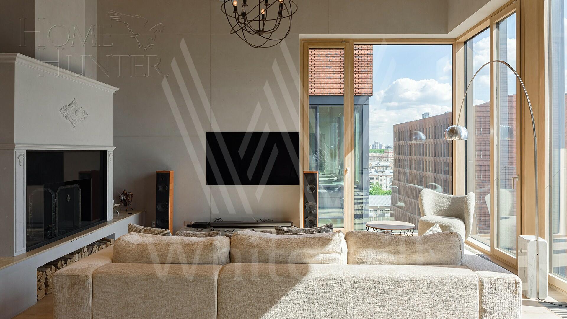 2-УРОВНЕВЫЙ ПЕНТХАУС С ОТДЕЛКОЙ 303 М² НА 11 ЭТАЖЕ