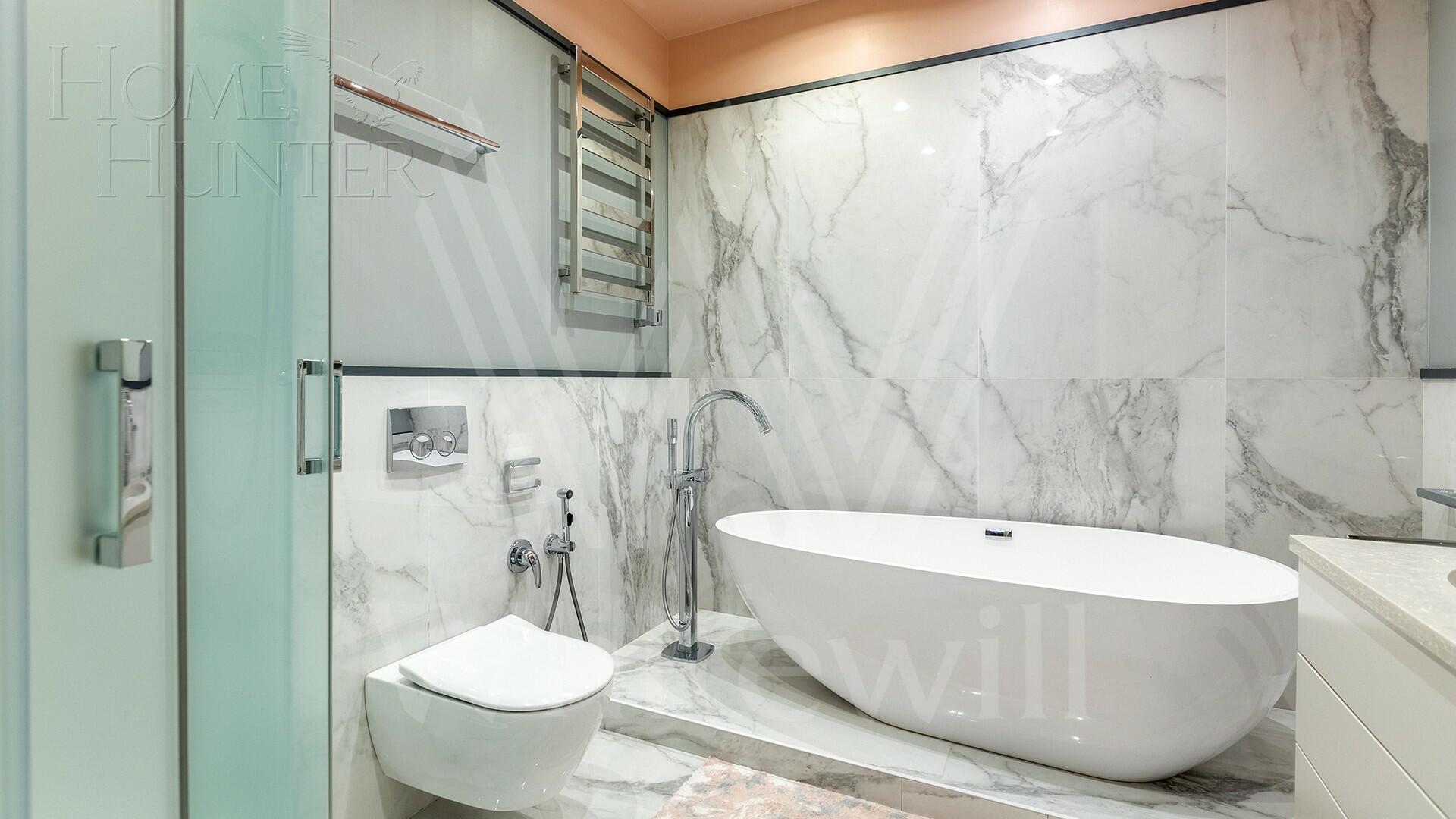 3-КОМН. КВАРТИРА С ОТДЕЛКОЙ 125 М² НА 17 ЭТАЖЕ