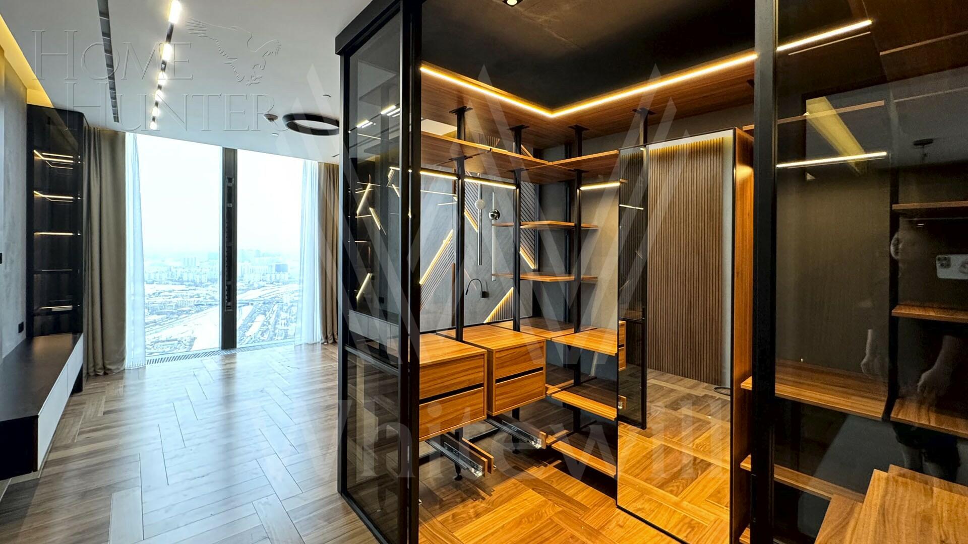 2-КОМН. АПАРТАМЕНТЫ С ОТДЕЛКОЙ 86 М² НА 53 ЭТАЖЕ