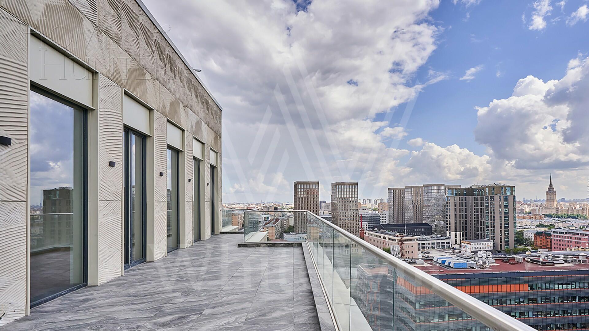 4-КОМН. ПЕНТХАУС С ОТДЕЛКОЙ 311 М² НА 16 ЭТАЖЕ