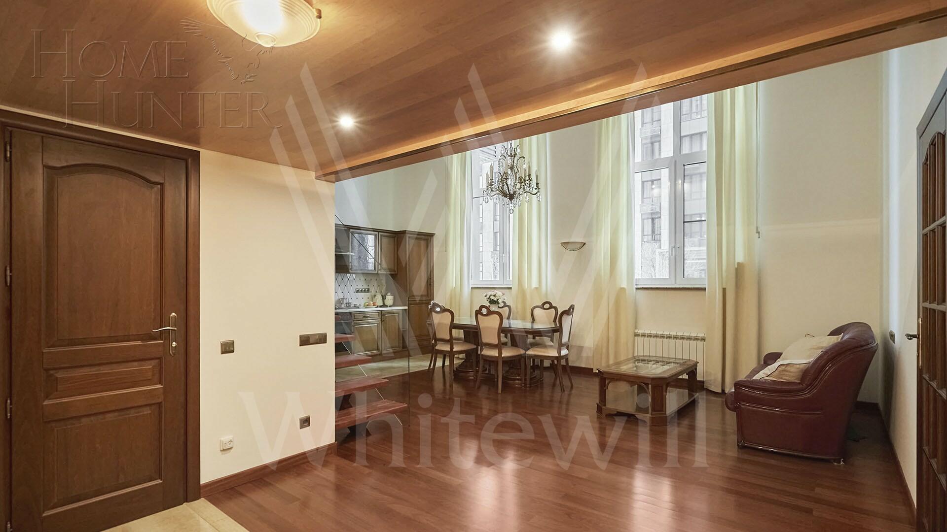 2-УРОВНЕВАЯ КВАРТИРА С ОТДЕЛКОЙ 101.7 М² НА 1 ЭТАЖЕ