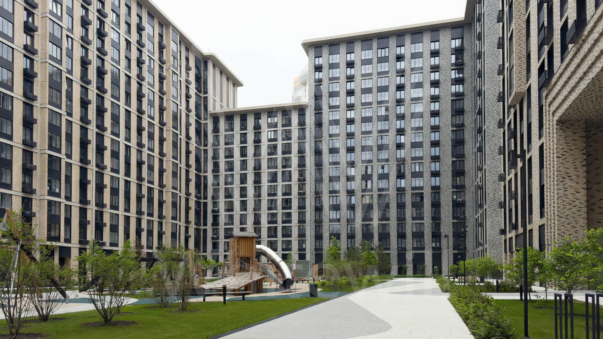 1-КОМН. КВАРТИРА БЕЗ ОТДЕЛКИ 46 М² НА 15 ЭТАЖЕ