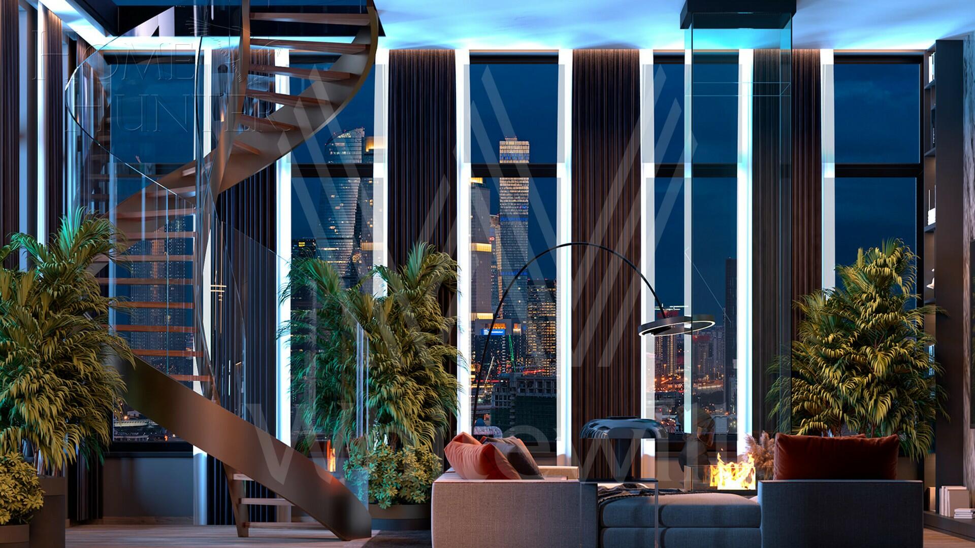 3-КОМН. АПАРТАМЕНТЫ БЕЗ ОТДЕЛКИ 58 М² НА 5 ЭТАЖЕ