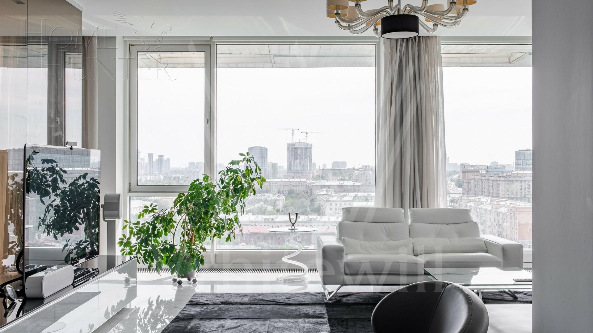 2-УРОВНЕВЫЙ ПЕНТХАУС С ОТДЕЛКОЙ 220 М² НА 14 ЭТАЖЕ