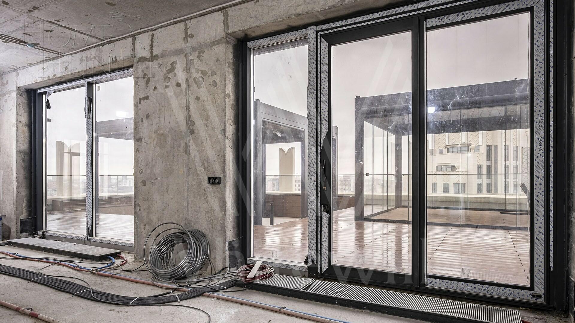 4-КОМН. КВАРТИРА БЕЗ ОТДЕЛКИ 300 М² НА 24 ЭТАЖЕ