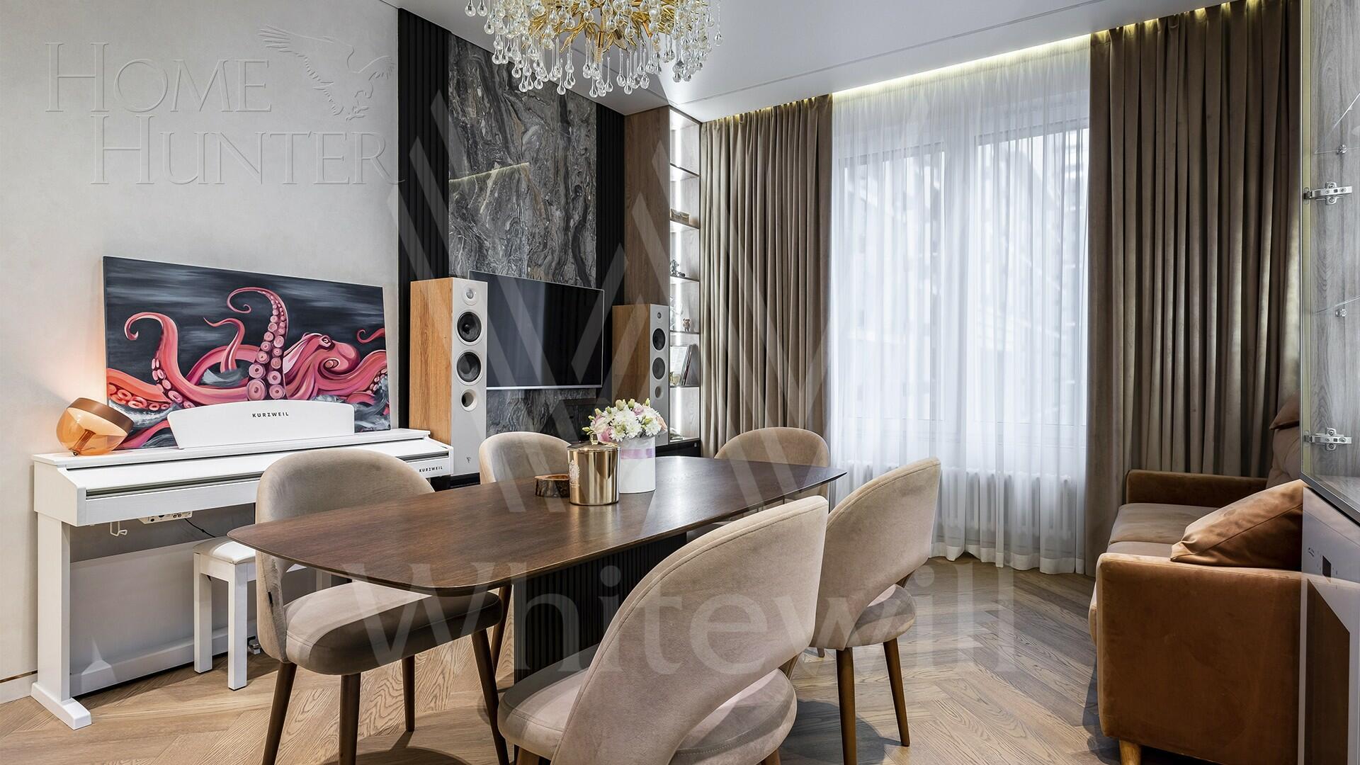 4-КОМН. КВАРТИРА С ОТДЕЛКОЙ 107.1 М² НА 3 ЭТАЖЕ