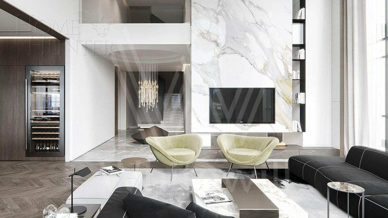 2-УРОВНЕВЫЙ ПЕНТХАУС БЕЗ ОТДЕЛКИ 238.8 М² НА 11 ЭТАЖЕ