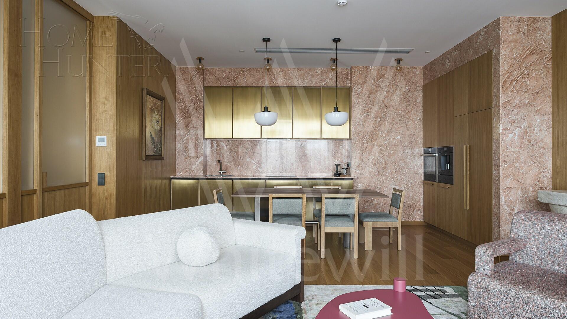 4-КОМН. АПАРТАМЕНТЫ С ОТДЕЛКОЙ 127 М² НА 14 ЭТАЖЕ