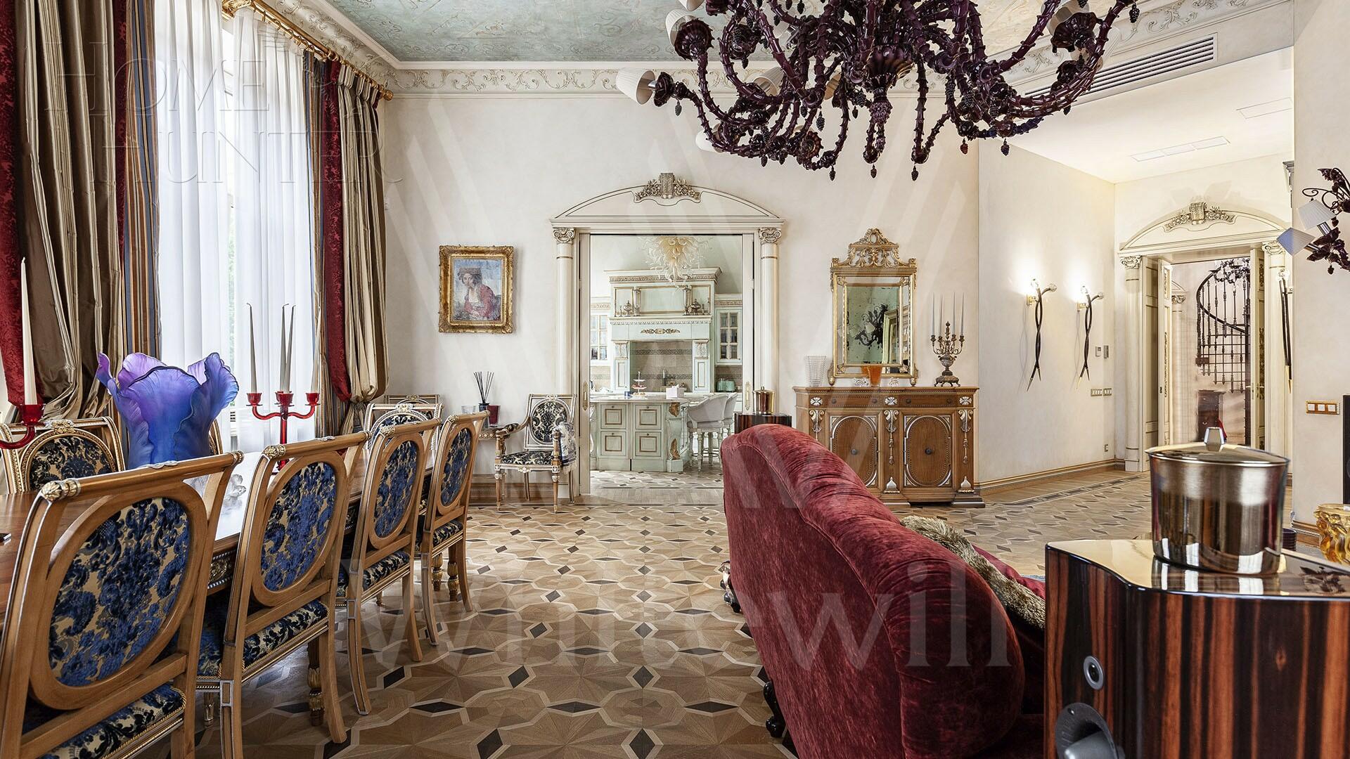 2-УРОВНЕВАЯ КВАРТИРА С ОТДЕЛКОЙ 318 М² НА 2 ЭТАЖЕ