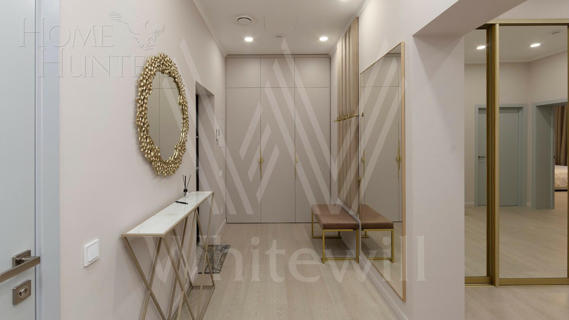 4-КОМН. АПАРТАМЕНТЫ С ОТДЕЛКОЙ 124 М² НА 21 ЭТАЖЕ