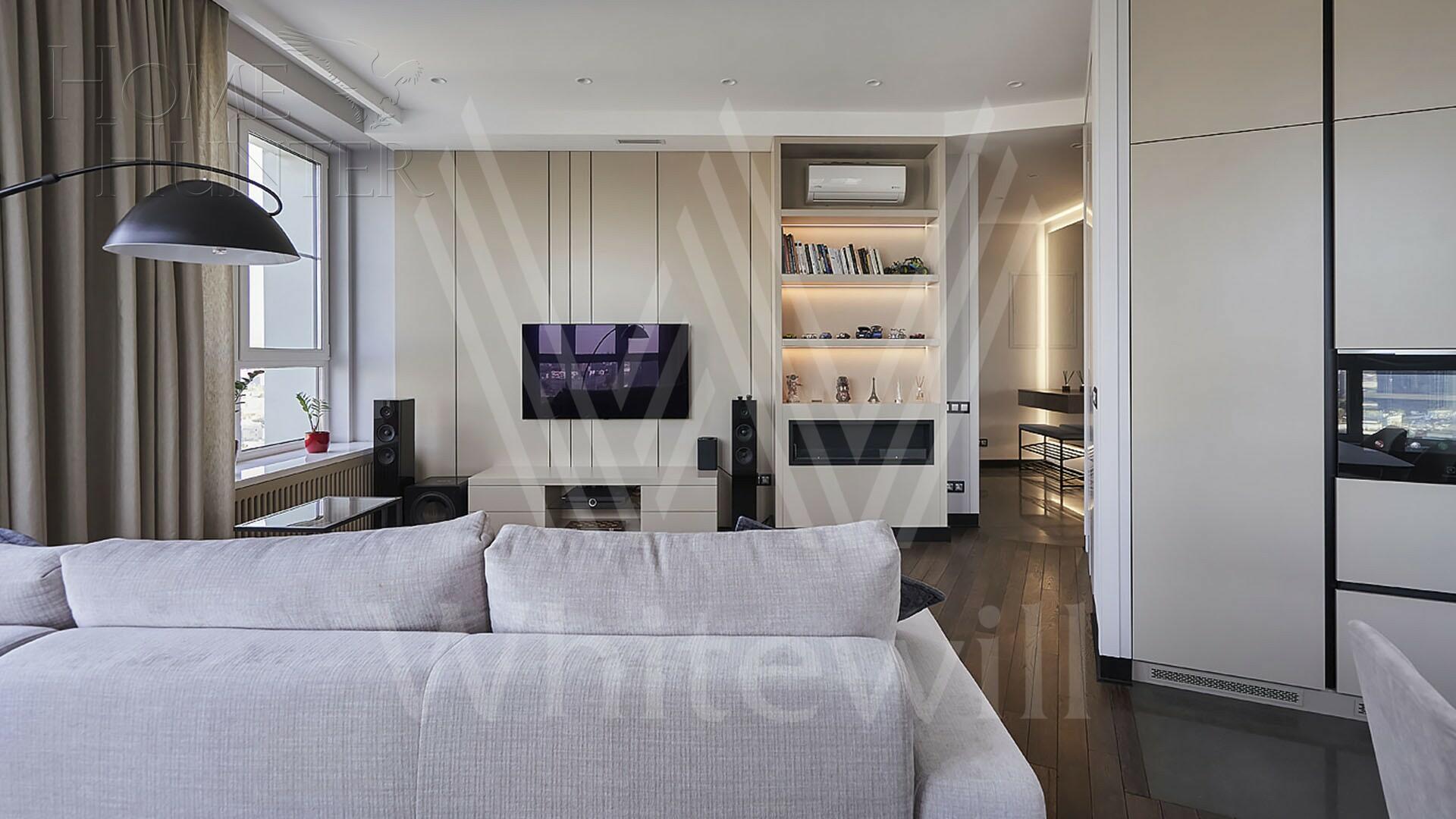 3-КОМН. КВАРТИРА С ОТДЕЛКОЙ 88 М² НА 23 ЭТАЖЕ